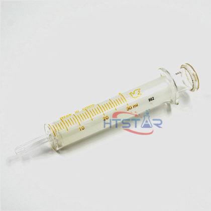Glass Glycerine Syringe Experimental Instruments HTSTAR School Teaching Supplies