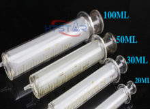 Glass Glycerine Syringe Experimental Instruments HTSTAR School Teaching Supplies (2)