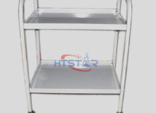 Laboratory Instrument Cart with Four Wheels HTSTAR Science Lab Teaching Equipment (1)