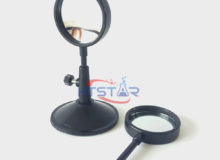 Concave Mirror With Bracket Science Instrument Physics Optics Laboratory Equipment (1)