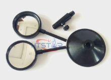 Curved Mirror With Bracket Science Instrument Physics Optics Laboratory Equipment (3)