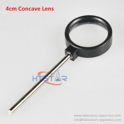 Hand-held Concave Lens 4cm Diameter 10cm Focal Length Physics teaching instrument