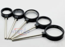 Hand-held Concave Lens 4cm Diameter 10cm Focal Length Physics teaching instrument (2)