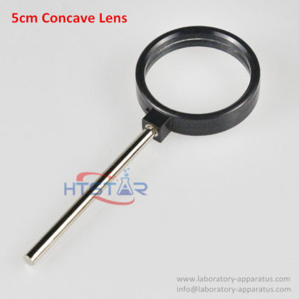 Hand-held Concave Lens 5cm Diameter 15cm Focal Length Physics teaching instrument