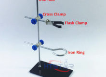 MINI Laboratory Retort Stand Full Set With Clamp Iron Support HTSTAR Lab Equipment (2)