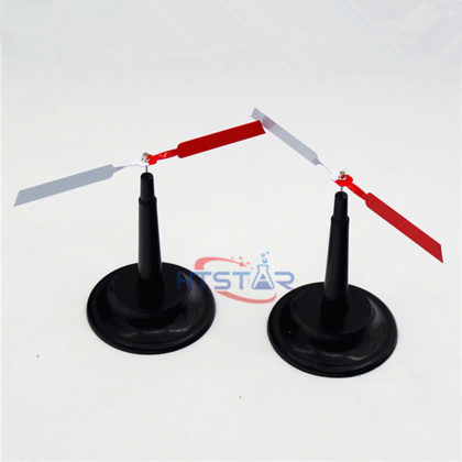 Magnetic Needle On Support Wing Shaped 2 Pcs Physical Magnetic Teaching Supplies