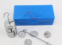 Metal Slotted Weight 17 Pcs Mechanics Physics Experiment Equipment Weighing Set (1)