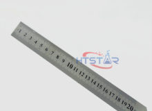 Steel Ruler 20cm School Physics Experiment Equipment HTSTAR Teaching Instruments (1)