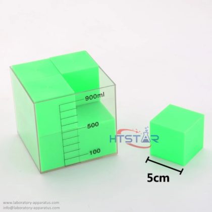 Capacity Unit Demonstrator Cube 5.0 cm Elementary School Math Tools Set HTM2008