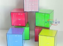 Capacity Unit Demonstrator Cube 5.0 cm Elementary School Math Tools Set HTM2008 (3).jpg