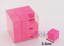 Capacity Unit Demonstrator Cube Set Elementary School Mathematical Tools HTM2006 (1)