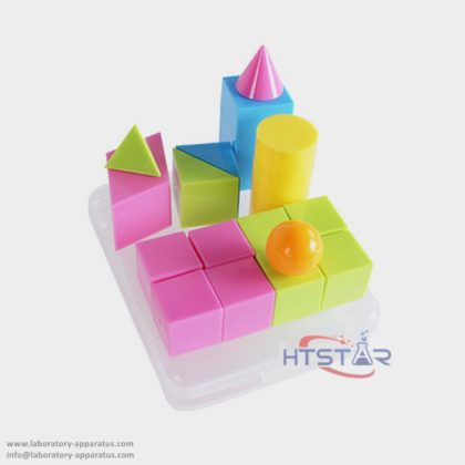 Geometric Models Set 16 Pieces Small Elementary School Mathematical tools HTM2003