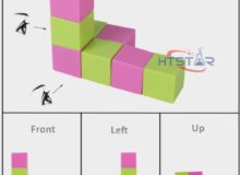 Geometric Models Set 16 Pieces Small Elementary School Mathematical tools HTM2003 (3)