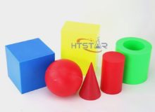 Geometric Models Set 6 Pieces Hot Elementary School Mathematical Tools HTM2004 (1)