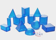 Transparent Geometric Models Set 12 Pieces Elementary School Math Tools HTM2005 (3)