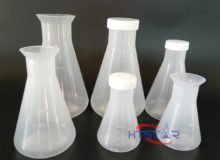 Conical Flask Plastic Clear Graduated 50ml to 2000ml Laboratory Plasticware HTC1005 (2).jpg