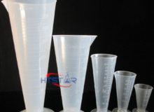 Plastic Conical Measuring Cup 25ml to 500ml Laboratory Essential Plasticware HTC1010 (3).jpg