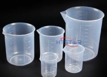 Plastic Measuring Beakers Clear Graduated 25ml to 1000ml Without Handle HTC1004 (1)