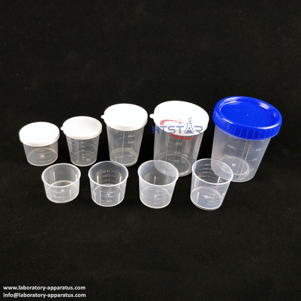 Plastic Measuring Cup Small 10ml to 120ml With Cap Laboratory Plasticware  HTC1009 - Laboratory Apparatus,Science Lab Equipment,Teaching Materials,Lab  Supplies Manufacturer,Supplier & Exporter 