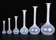 Plastic Volumetric Flask 25ml to 1000ml Lab Essential Laboratory Plasticware HTC1007 (1)