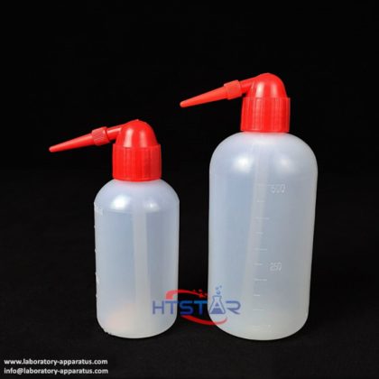 Wash Bottle Red Cap 250ml – 1000ml Chemistry Use Lab Essential Plasticware HTC1012