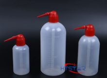 Wash Bottle Red Cap 250ml - 1000ml Chemistry Use Lab Essential Plasticware HTC1012 (2)
