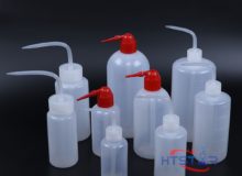 Wash Bottle Red Cap 250ml - 1000ml Chemistry Use Lab Essential Plasticware HTC1012 (3)