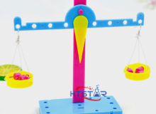 DIY Lever Balance Primary School Science Experiment Toys Student STEM Kits HTT0003 (1)