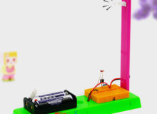 DIY Light Sensored Lamp Scientific Toys for Students School Science STEM Kits HTT0006 (1)