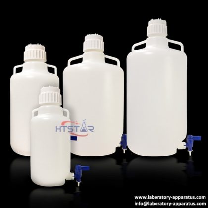 Aspirator Bottle with Faucet Laboratory Plastic Bucket Lab Consumables Plastic Product