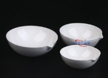 Ceramic Evaporating Dish Laboratory Scientific Experiment Equipment Lab Consumable (2)