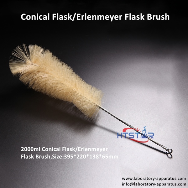 Conical Flask Brush Erlenmeyer Flask Brush Laboratory Brush Lab
