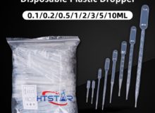 Disposable Plastic Dropper Pasteur Dropper Chemistry Laboratory Supplies Plasticware (3)