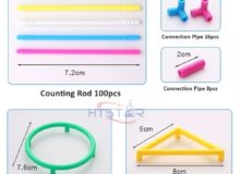 Geometric Frame Model Set One Colour DIY School Math Tools For Students HTM2034