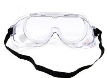 Laboratory Safety Goggles Windproof Dustproof Shockproof Transparent Plastic Goggles (3)