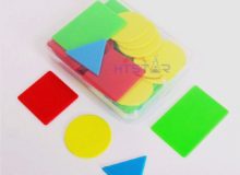 Math Counting Piece Set Triangle Circle Square Rectangle Students Math Teaching Aids