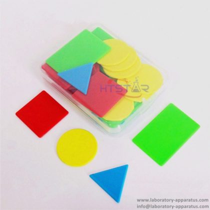 Math Counting Piece Set Triangle Circle Square Rectangle Students Math Teaching Aids