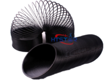 Metal Slinky Black Wave Spring Demonstrator Wave Form Helix Teaching Instruments (1)