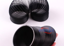 Metal Slinky Black Wave Spring Demonstrator Wave Form Helix Teaching Instruments (2)