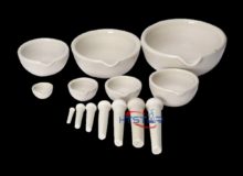 Mortar & Pestle Porcelain Lab Ceramic Product Sciencetific Instrument Lab Consumable (1)
