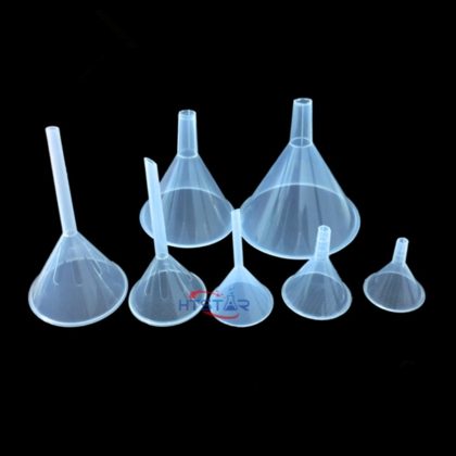 Plastic Funnel 50mm – 150mm Laboratory Filter Tool Lab Essential Plasticware HTC1015