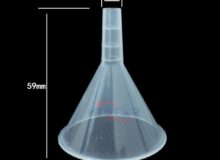 Plastic Funnel 50mm - 150mm Laboratory Filter Tool Lab Essential Plasticware HTC1015 (2)