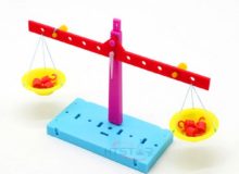 Plastic Lever Balance Students Science Teaching Aids Primary School Educational Toys