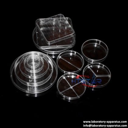 Plastic Petri Dish Disposable Sterilized Round Square Laboratory Consumable Wholesale
