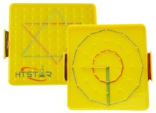 Quality Double-sided Geoboard for Students Primary School Geometric Tools HTM2031