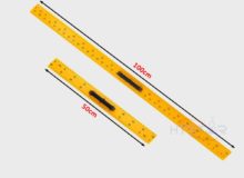 Teaching Meter Ruler Half-meter Ruler Magnetic Drawing Ruler Measuring Tools Aids