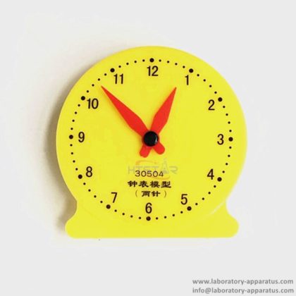 Time Clock Model 2 Hands 8cm Teaching Clock Math Teaching Aids Educational Equips