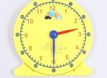 Time Clock Model 2 Hands Linkage 30cm Teacher Demonstration Clock W/Day & Night